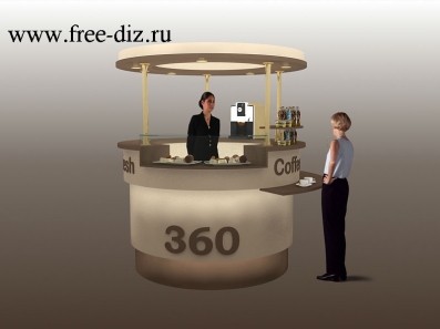 Островные торговые модули - Торговый островок